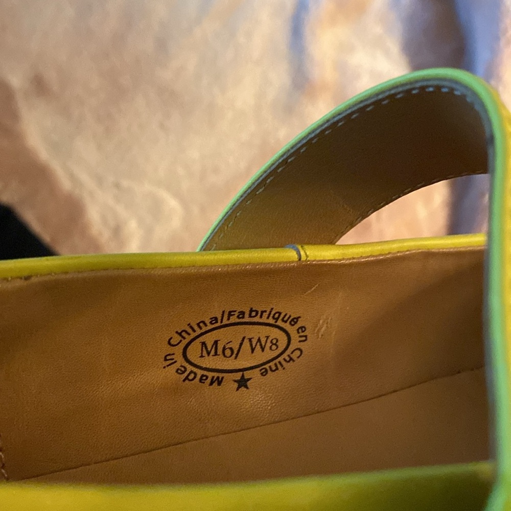 Yellow Fluevog “Tayler” Shoes - Picture 8 of 13